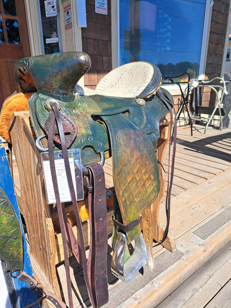 16" Dragonized Sheridan Saddle