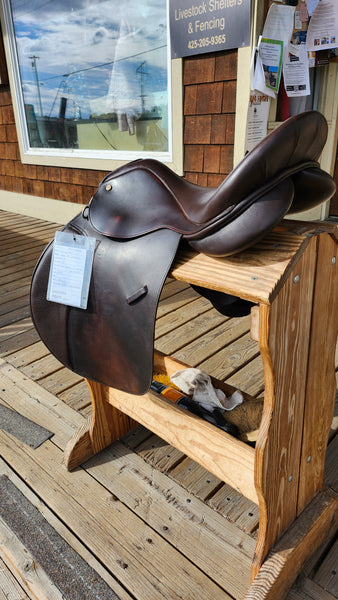 17" Collegiate Art All Purpose English Saddle