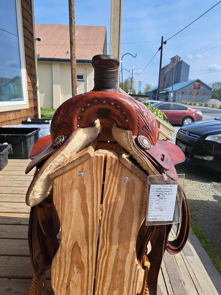 15" Texas Saddlery Roping Saddle
