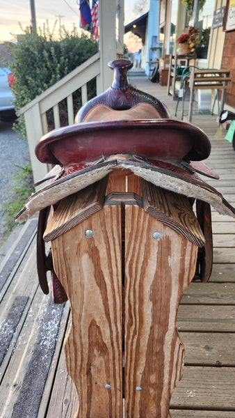 15" Action Company Round Skirt Western Saddle