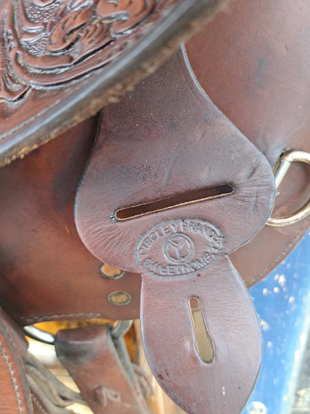 16" Circle Y Equitation Saddle