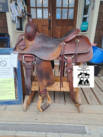 16" SRS Saddlery Cutter Saddle