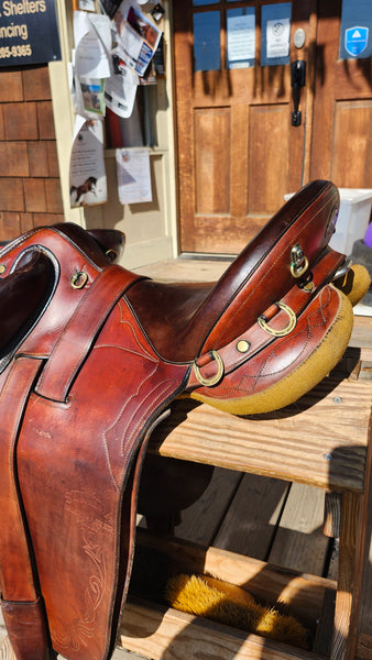 15" Syd Hill Bushmaster Australian Stock Saddle