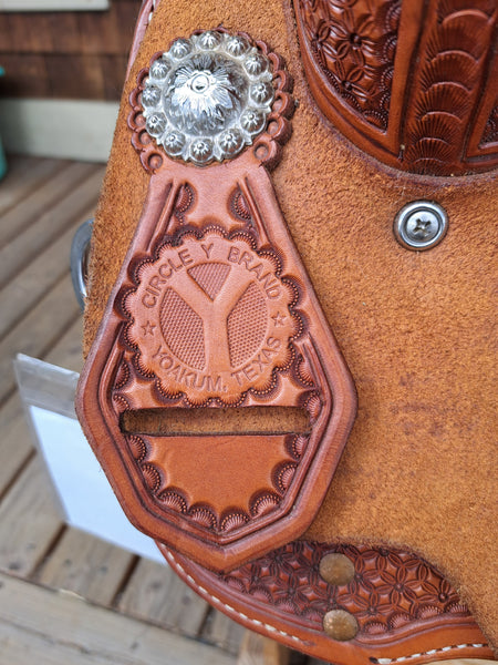 14" Circle Y Barrel Saddle