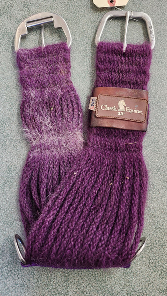 32" Classic Equine Mohair Cinch