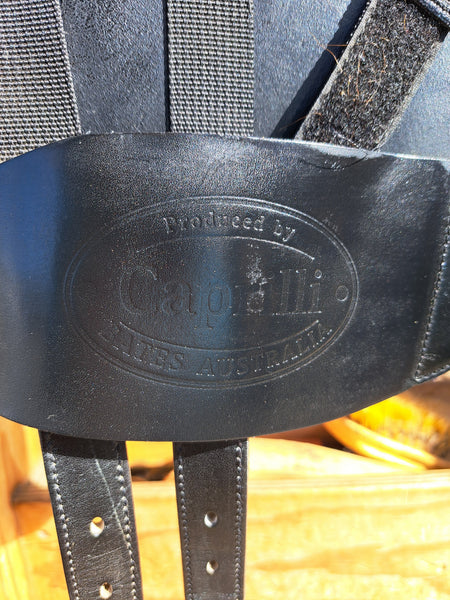 17.5" Bates Caprilli Dressage Saddle
