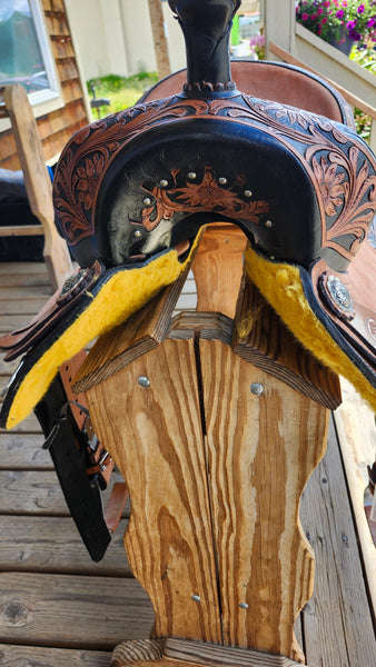 15" Blue Ridge All Around Ranch Saddle