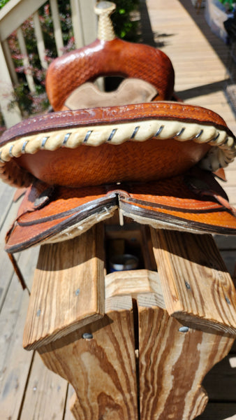 15" American Saddlery Barrel Racing Saddle
