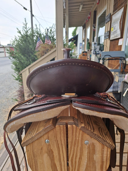 17" Circle Y Draft Horse Western Saddle