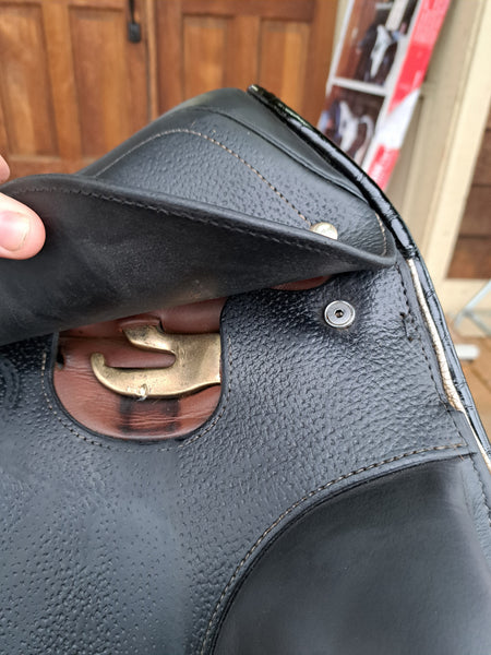 ON TRIAL 17.5" Custom Greg Allan Dressage Saddle