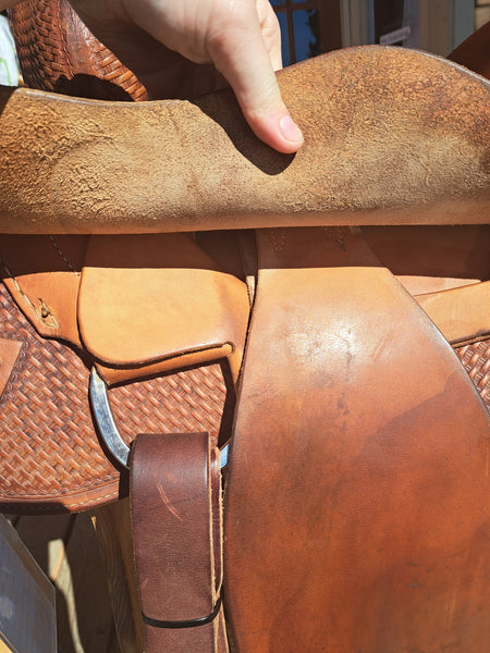 16" Cowhorse Equipment Cowhorse Saddle