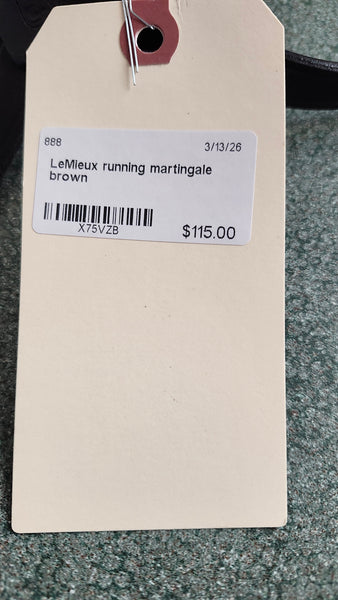 Lemieux Running Martingale