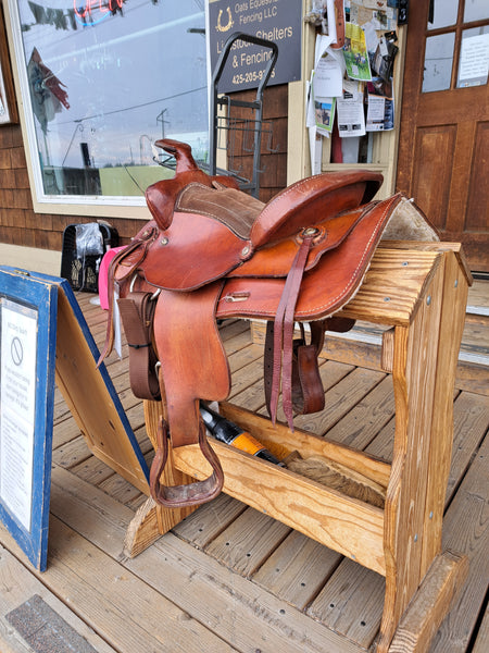 ON TRIAL 13" The American Western Youth Saddle