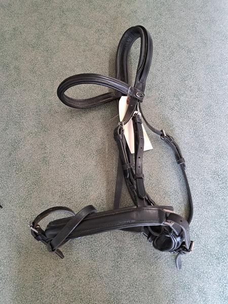Heritage Monocrown Dressage Bridle - Cob Sized