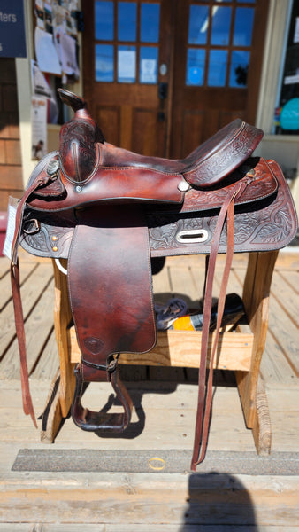 15" Hereford Tex Tan Pleasure Saddle