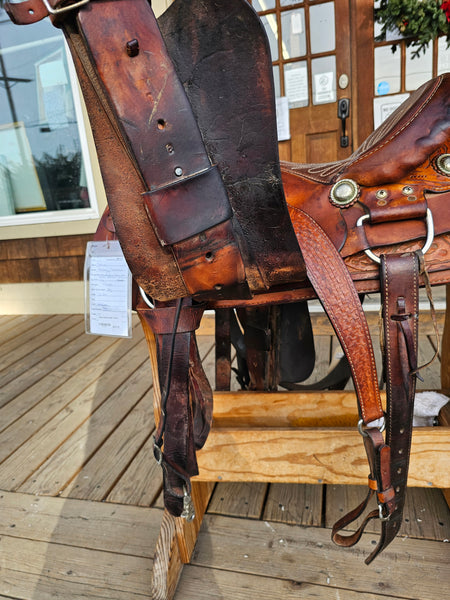 16" Simco Roping Saddle