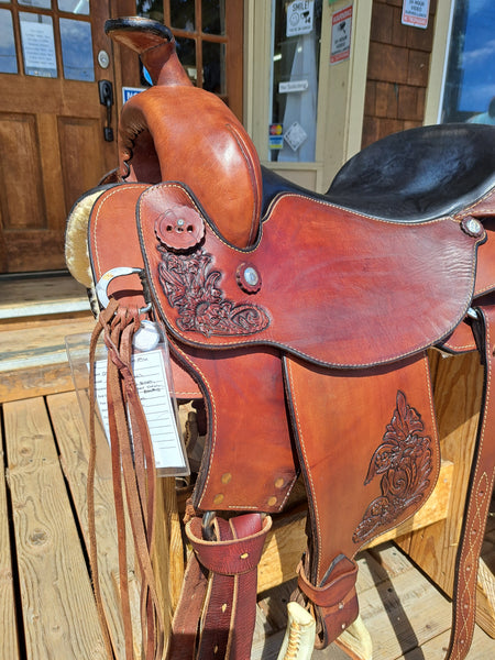 17" Ortho-Flex Western Trail Saddle