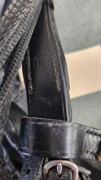 BR Rolled Leather Bridle