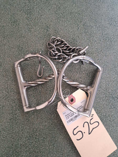 5.25" Mylers D Ring W/ Twist Single Break