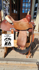 14.5" Billy Cook Barrel Saddle