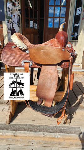 14.5" Billy Cook Barrel Saddle