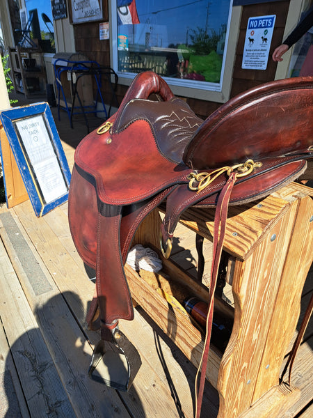 16.5" Tucker River Plantation Endurance Saddle