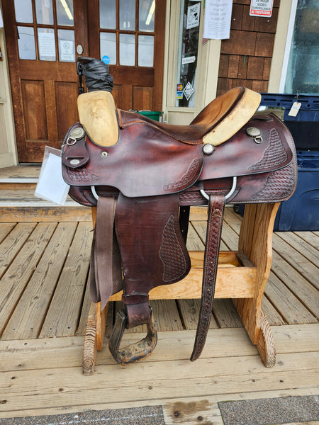 16" Custom Roping Saddle