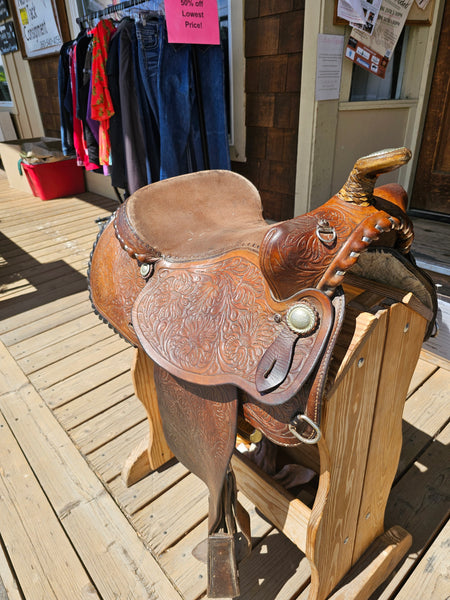 15" Simco Western Equitation Saddle