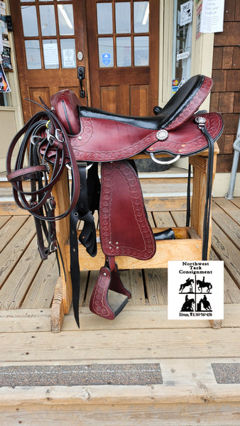 17" Dixieland Gaited Endurance Saddle