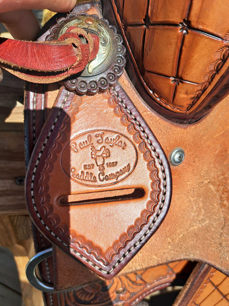14" Paul Taylor Barrel Saddle