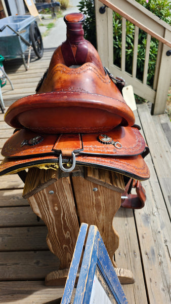16" Valley Head Saddlery Ranch Roping Saddle