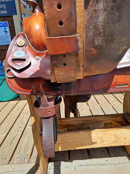 16" Crates Reining Saddle
