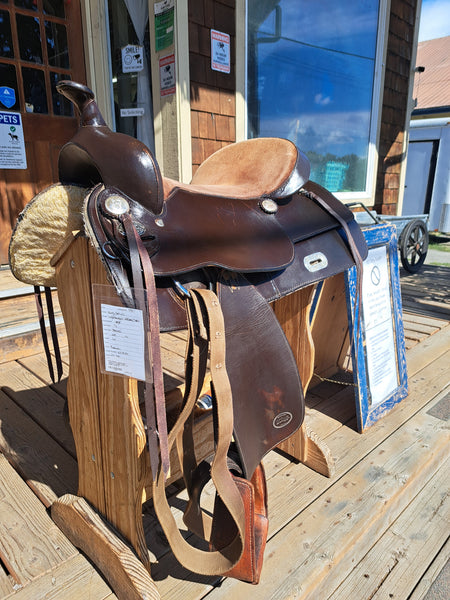 17" King Series Lightweight All Around Western Trail Saddle