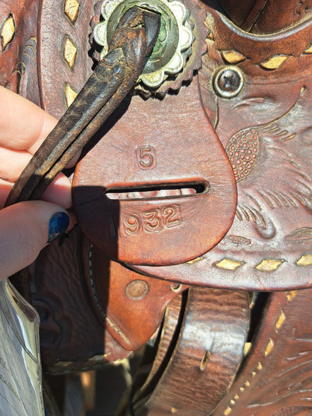 15" Western Ranch Saddle