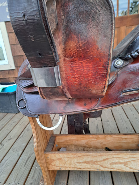 15" Western Equitation Show Saddle