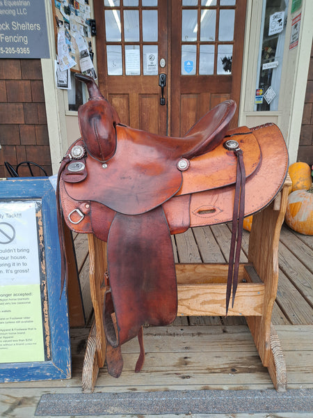 14" Simco Western Ranch Trail Saddle