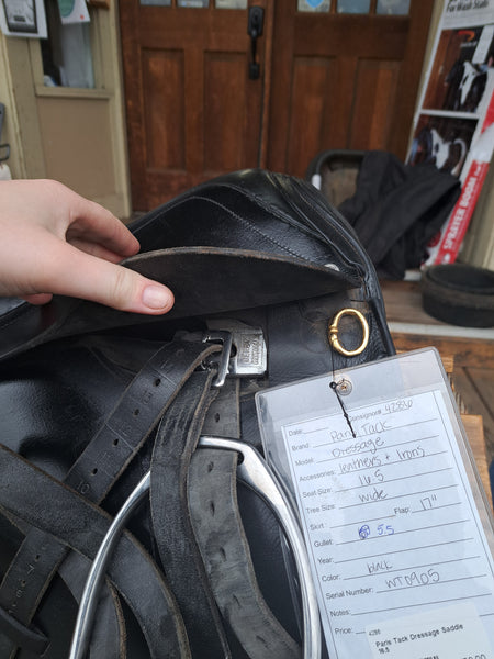 16.5" Paris Tack Dressage Saddle