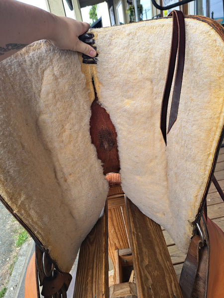 17" Frontier Saddlery Equitation Trail Saddle