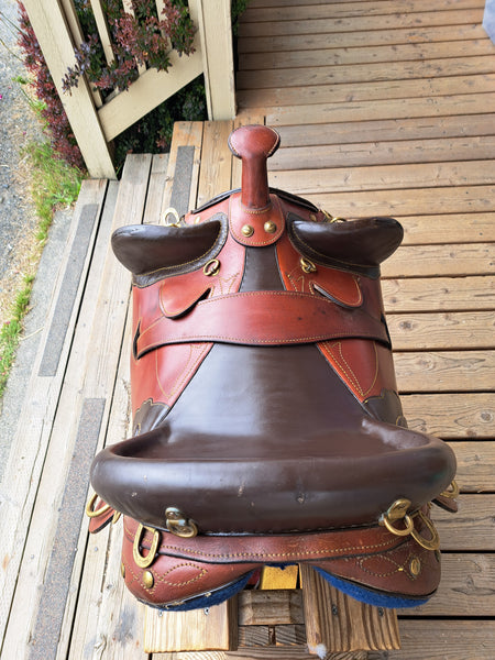 17" Snowy River Australian Stock Saddle