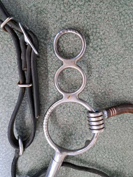 5" Myler 3 Ring Combo Comfort Snaffle Bit