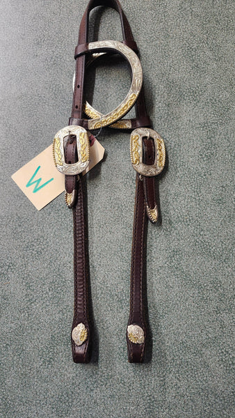 Circle y Double Ear Show Bridle