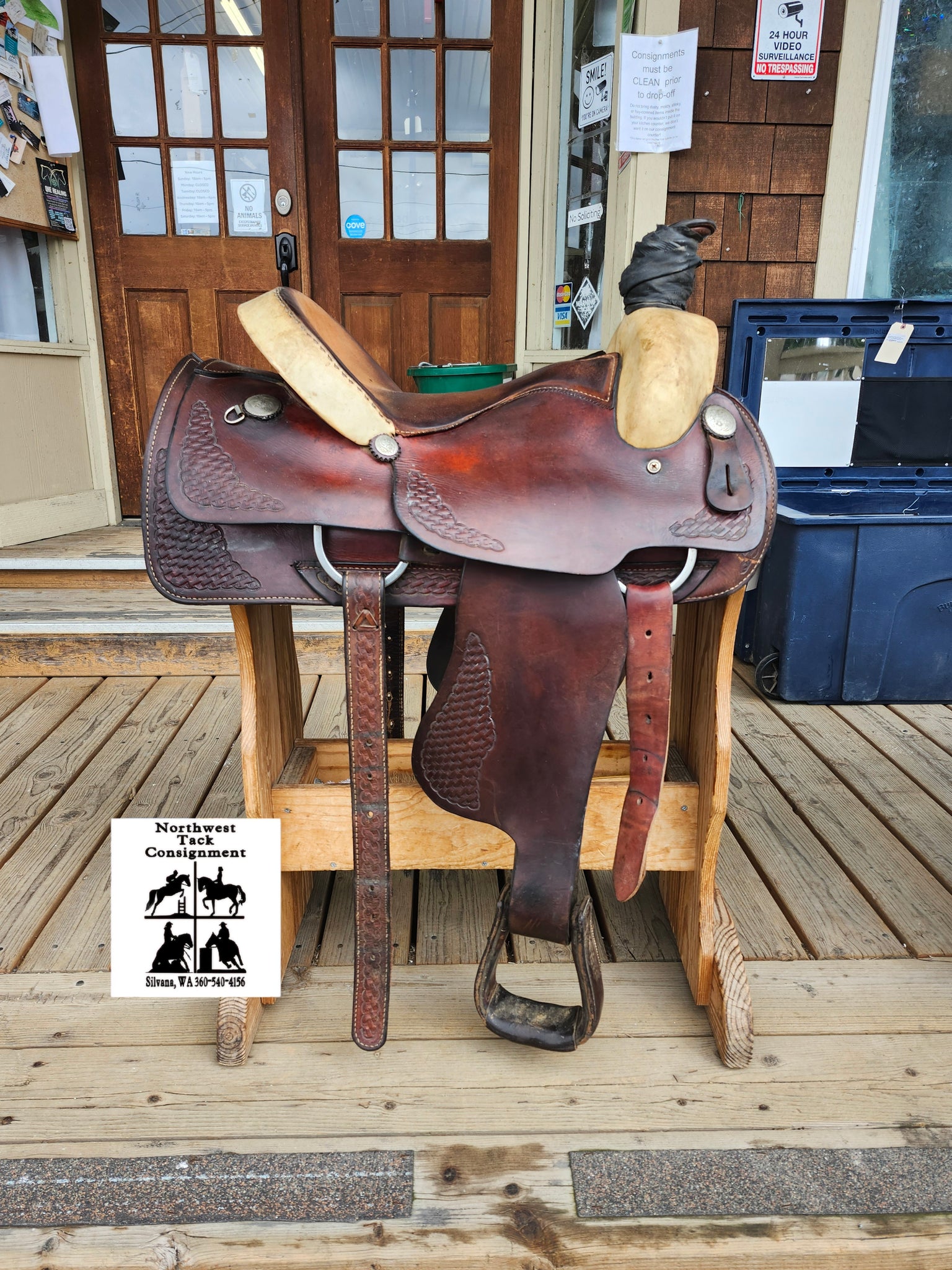 16" Custom Roping Saddle