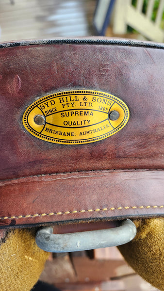16.5" Syd Hill Suprema Australian Saddle