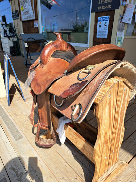 16" Silver Royal Training Saddle