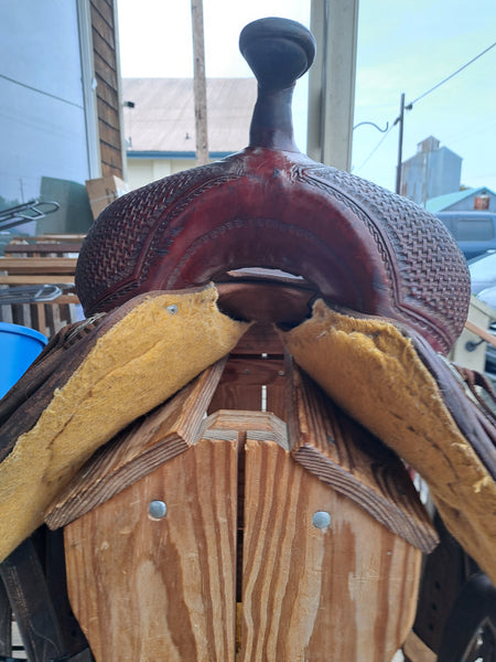 16" SRS Saddlery Cutter Saddle