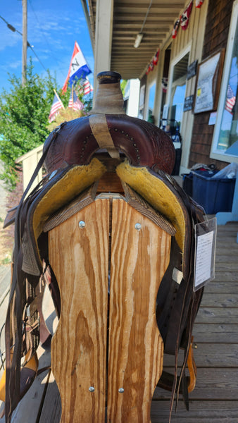 16" SRS All Around Roper Saddle