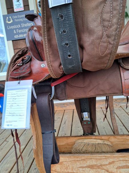 ON TRIAL 17" Circle Y Cordura Park & Trail Western Saddle