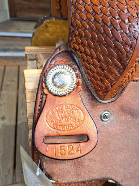 15" Billy Cook Barrel Saddle
