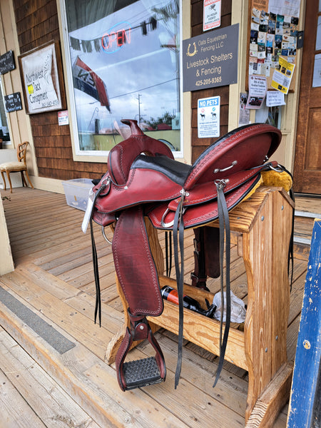 19" Dixieland Western Gaited Saddle