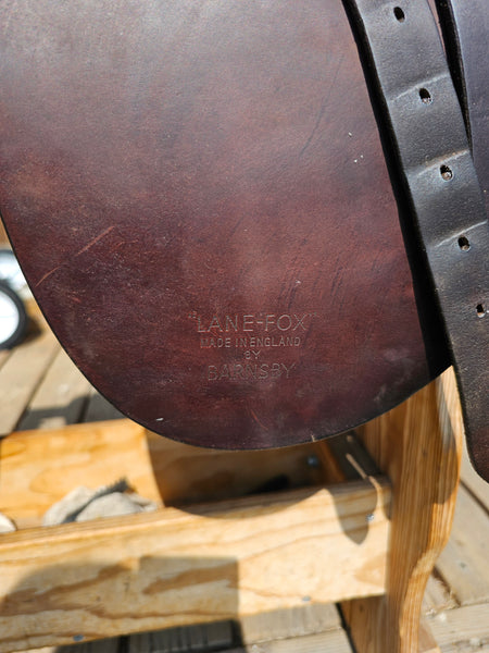 19" Barnsby Lane-Fox Saddleseat Cutback Saddle